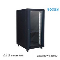 TOTEN 22U Floor Stand Server Cabinet